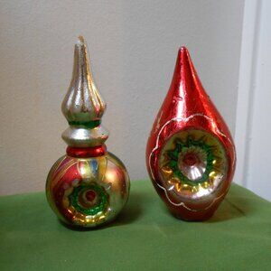 Vintage Leadless Wick Christmas Ornament Candles From Italy